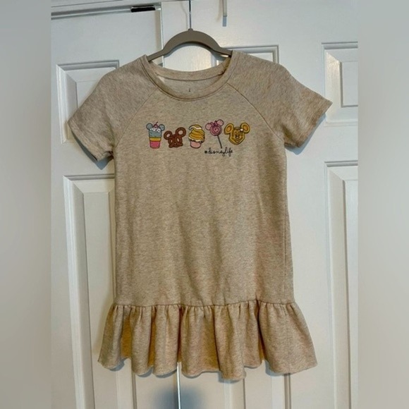 Disney Other - Disney Parks Foodie Dress Girls DisneyLife Pretzel‎ Ice Cream Size